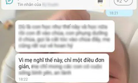 Đoạn tin nhắn "KỲ QUẶC" của 1 bà mẹ khiến nhiều người làm con rưng rưng: Đơn giản nhưng là một sự "buông bỏ" rất lớn!