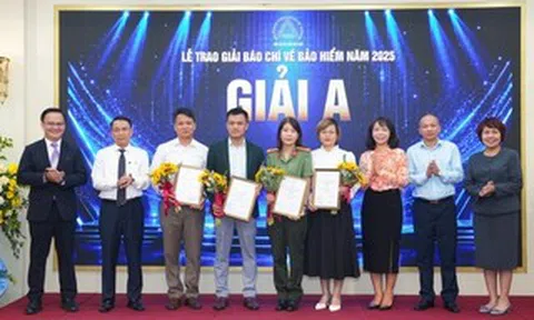 Trao Giải Báo chí viết về bảo hiểm năm 2025
