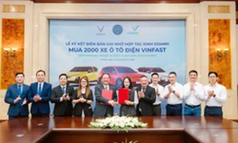 Lộ diện "khách sộp" của ông Phạm Nhật Vượng vừa chốt đơn 2.000 xe VinFast