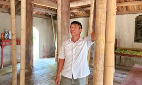 Vụ đình cổ chờ sập ở Thanh Hóa: Lập dự án trùng tu, tôn tạo