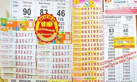 Nhiều người trúng 2 giải độc đắc và 2 giải an ủi xổ số miền Nam