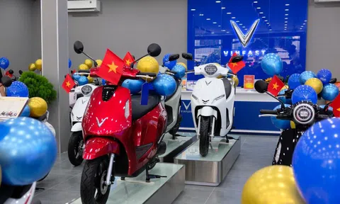 VinFast đồng loạt khai trương 66 đại lý xe máy điện