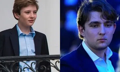 Tiếc cho con trai Tổng thống Mỹ Barron Trump