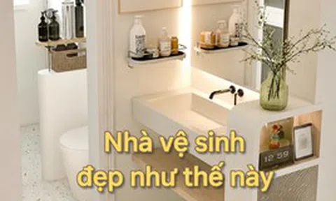 Vợ tôi nhất quyết chuyển chậu rửa mặt ra ngoài phòng tắm, đến khi dọn vào ở mới thấy đây là quyết định sáng suốt nhất khi làm nhà