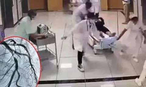 Đưa vợ đi khám bệnh, người đàn ông đột tử ngay cửa phòng khám và màn giành giật sự sống nghẹt thở trong 70 giây