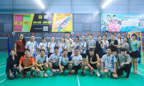 Sôi nổi Giải Cầu lông chào mừng 101 năm Ngày Báo chí cách mạng Việt Nam