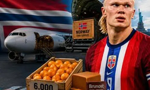 Tuyển Na Uy ship 1 tấn thực phẩm và 1 căn bếp riêng tới World Cup 2026 vì không tin vào dinh dưỡng đồ ăn Mỹ