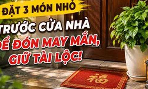 Người xưa dặn: Trước cửa nhà nên có 3 thứ này để đón may mắn, giữ tài lộc và tăng sinh khí cho cả gia đình
