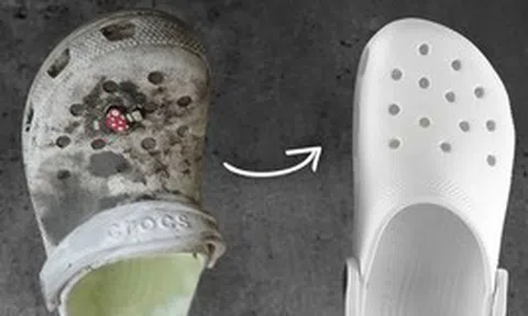 5 cách làm sạch dép Crocs nhanh và hiệu quả