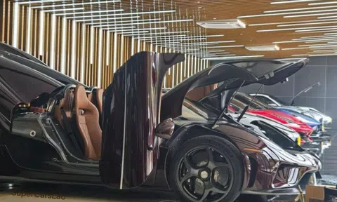 Koenigsegg Regera và McLaren Senna của 'đại gia Việt' đang ở Lào?