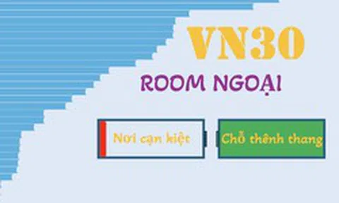 Room ngoại trong VN30: Nơi cạn kiệt, chỗ thênh thang