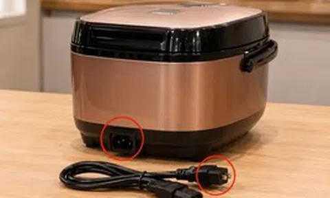 Vì sao dây nguồn của nồi cơm điện có thể rút ra rút vào, các thiết bị khác thì không?