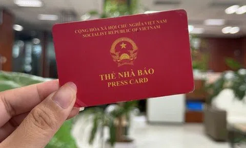 Tiếp tục kéo dài thời hạn sử dụng thẻ nhà báo đến 30/9/2026