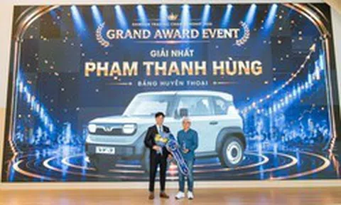 Khoảnh khắc nhận VinFast VF3 và điều Quán quân Chứng Trường Huyền Thoại 2026 tiết lộ