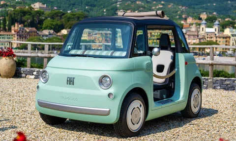 Xe điện siêu nhỏ Fiat Topolino sắp được bán tại Mỹ, giá chỉ 14.000 USD