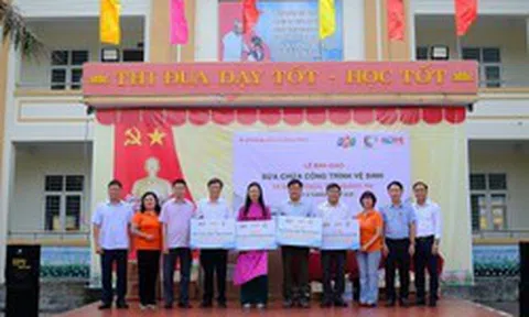 FPT chung tay cải tạo 15 công trình vệ sinh học đường tại Quảng Trị