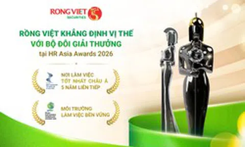 Rồng Việt khẳng định vị thế với bộ đôi giải thưởng tại HR Asia 2026