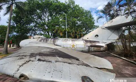 Bí ẩn phía sau chiếc MiG - 17 số hiệu 2002 đang trưng bày ở Quảng Trị