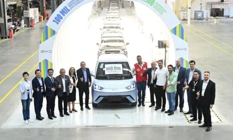 Nhà máy BYD mất một năm để sản xuất 100.000 xe