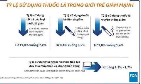 FDA lần đầu chấp thuận tuyên bố giảm nguy cơ đối với 20 sản phẩm túi ngậm nicotine