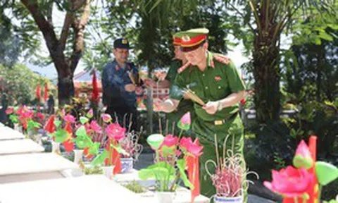 Kế thừa truyền thống, Bộ Tư lệnh CSCĐ đẩy mạnh các hoạt động đền ơn đáp nghĩa