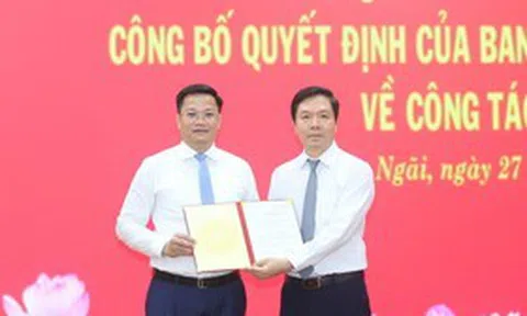Thứ trưởng Bộ Tài chính Nguyễn Đức Tâm giữ chức Phó Bí thư Tỉnh ủy Quảng Ngãi