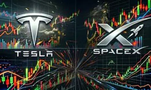 Cổ phiếu Tesla, SpaceX lao dốc cực gắt