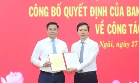 Thứ trưởng Bộ Tài chính Nguyễn Đức Tâm giữ chức Phó Bí thư Tỉnh ủy Quảng Ngãi