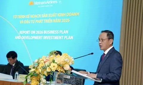 Vietnam Airlines đặt mục tiêu doanh thu gần 139.000 tỉ đồng năm 2026