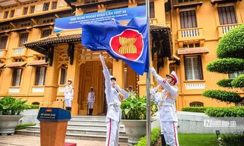 Lễ thượng cờ kỷ niệm 59 năm thành lập ASEAN