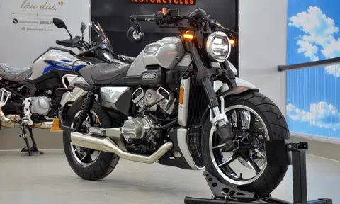 Cận cảnh Hyosung GV350X - môtô cruiser 135 triệu đồng của hãng xe Hàn