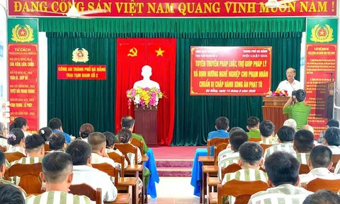 Ngày trở về của người mãn hạn tù bắt đầu từ hiểu luật, có nghề và một cơ hội làm lại