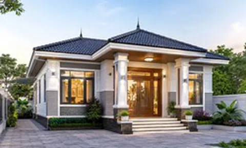 Chi phí xây nhà mái Nhật 1 tầng 2 phòng ngủ 75m² khoảng bao nhiêu?