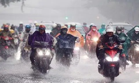 Nhiều tỉnh miền Bắc sắp xuất hiện mưa to đến rất to, kéo dài trong nhiều ngày