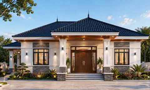 Chi phí xây nhà mái Nhật 4 phòng ngủ 180m² bao nhiêu?