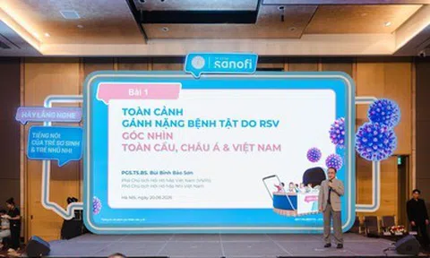 9 trên 10 trẻ có thể mắc RSV trong hai năm đầu đời, chuyên gia khuyến nghị chủ động dự phòng sớm
