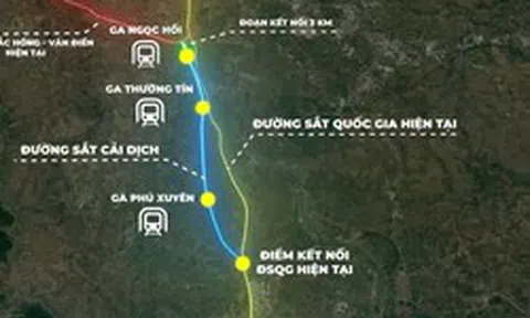 Hà Nội dịch chuyển 26,5 km đường sắt để mở rộng Quốc lộ 1A