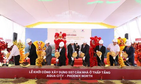 Đối tác quốc tế liên tiếp khởi công các gói thầu lớn tại Aqua City