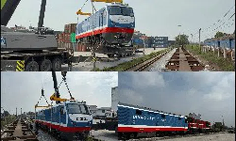 Đường sắt Việt Nam tiếp nhận đầu máy D19E thế hệ mới, cải tiến hơn 40 hạng mục