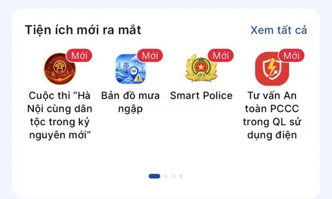 Hà Nội vận hành "Bản đồ mưa ngập" trên ứng dụng iHanoi