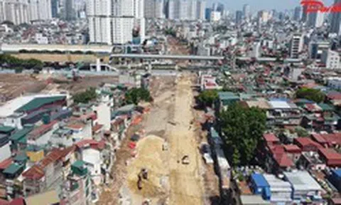 Vành đai 2,5 chạy đua tiến độ, thi công 3 ca xuyên ngày đêm để kịp thông xe 10/10