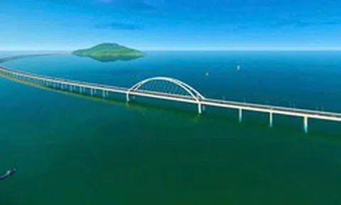 Huy động 1.000 người, 220 máy móc thi công, cây cầu vượt biển hơn 18km dài thứ ba Đông Nam Á của Việt Nam hiện có tiến độ ra sao?