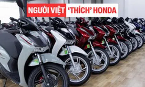 Người Việt 'chăm' mua xe máy Honda, doanh số tăng trưởng vượt Thái Lan lẫn Indonesia
