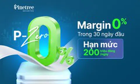 Pinetree duy trì chính sách cho vay margin 0% trong kỳ nâng hạng FTSE