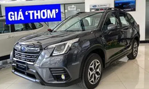 Subaru Forester đời cũ vẫn chưa 'xả' hết hàng dù giảm giá hàng trăm triệu, đời mới đã bán được gần 1 năm