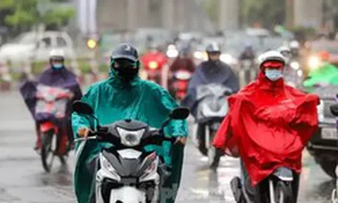 Từ chiều tối nay, gió mùa đông bắc về, miền Bắc chuyển mưa dông