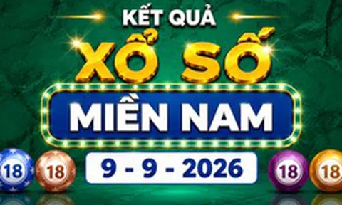 XSMN 09/09 - Kết quả XSMN ngày 9/9/2026 - Xổ số miền Nam ngày 9 tháng 9