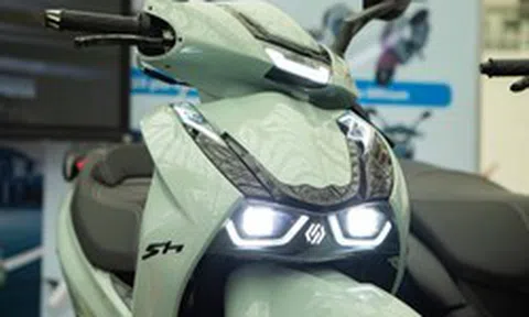 "Xe máy điện SH" xuất hiện tại Việt Nam: Phanh ABS, khóa NFC, pin Li-ion, giá hơn 30 triệu