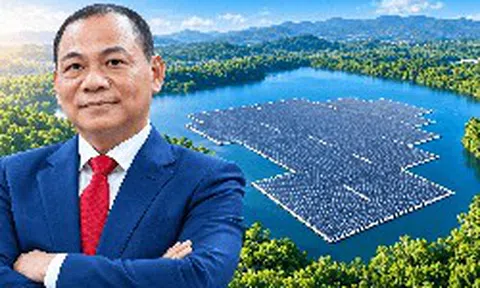 Ông Phạm Nhật Vượng sẽ phủ gần 700.000 tấm pin trên một hồ thủy điện ở Tây Bắc: Gấp đôi “kỷ lục gia” Đông Nam Á Citara của Indonesia