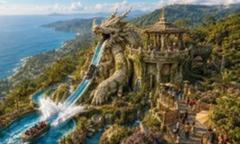 Tỷ phú Phạm Nhật Vượng đang cho xây dựng “kỳ quan giải trí” 225ha, mang vẻ đẹp của vùng đất “Thiên hạ đệ nhất hùng quan” tại chân đèo đẹp nhất Việt Nam